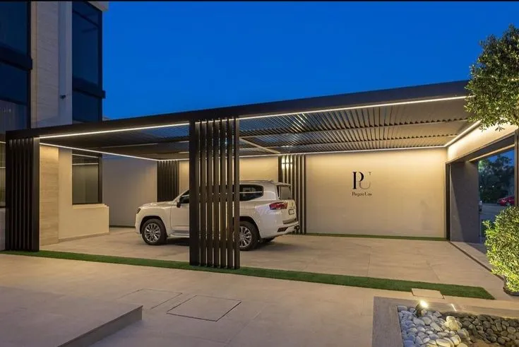 مظلات سيارات مودرن حديث في الرياض