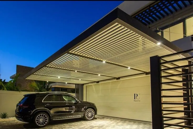 مظلات سيارات مودرن حديث في الرياض