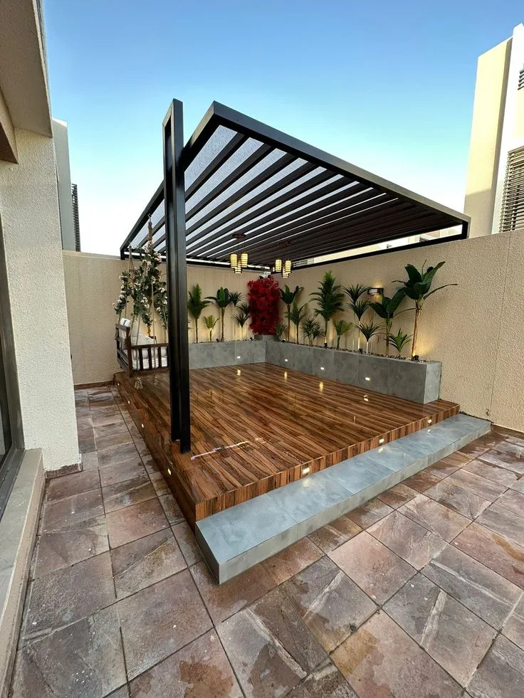 برجولات حدائق حديثة وسعر مناسب في الرياض