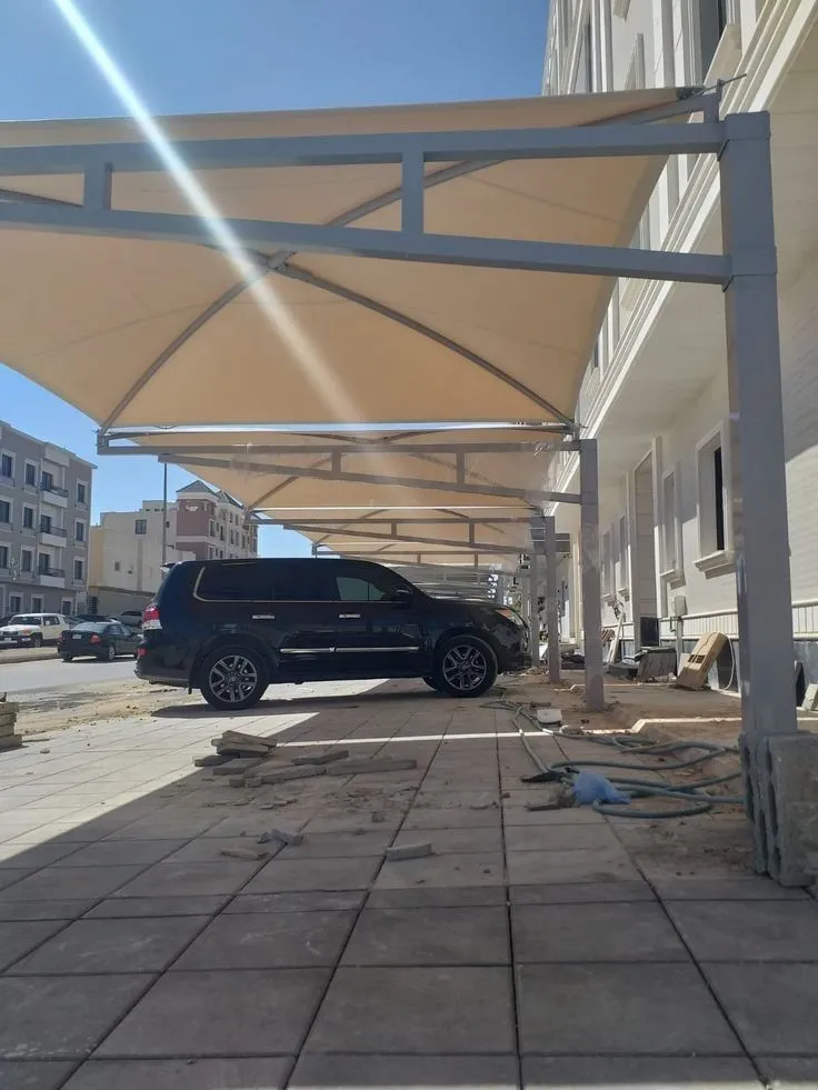 تركيب مظلات سيارات في الرياض