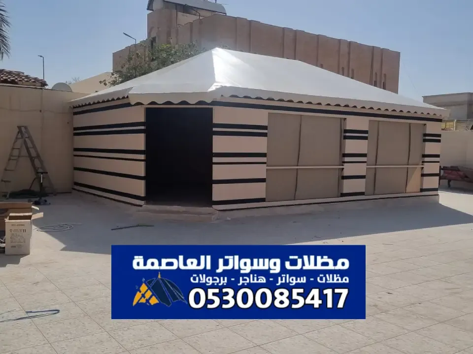 خيام ملكية المزاحمية - فخامة التصاميم العربية بديكور ملكي